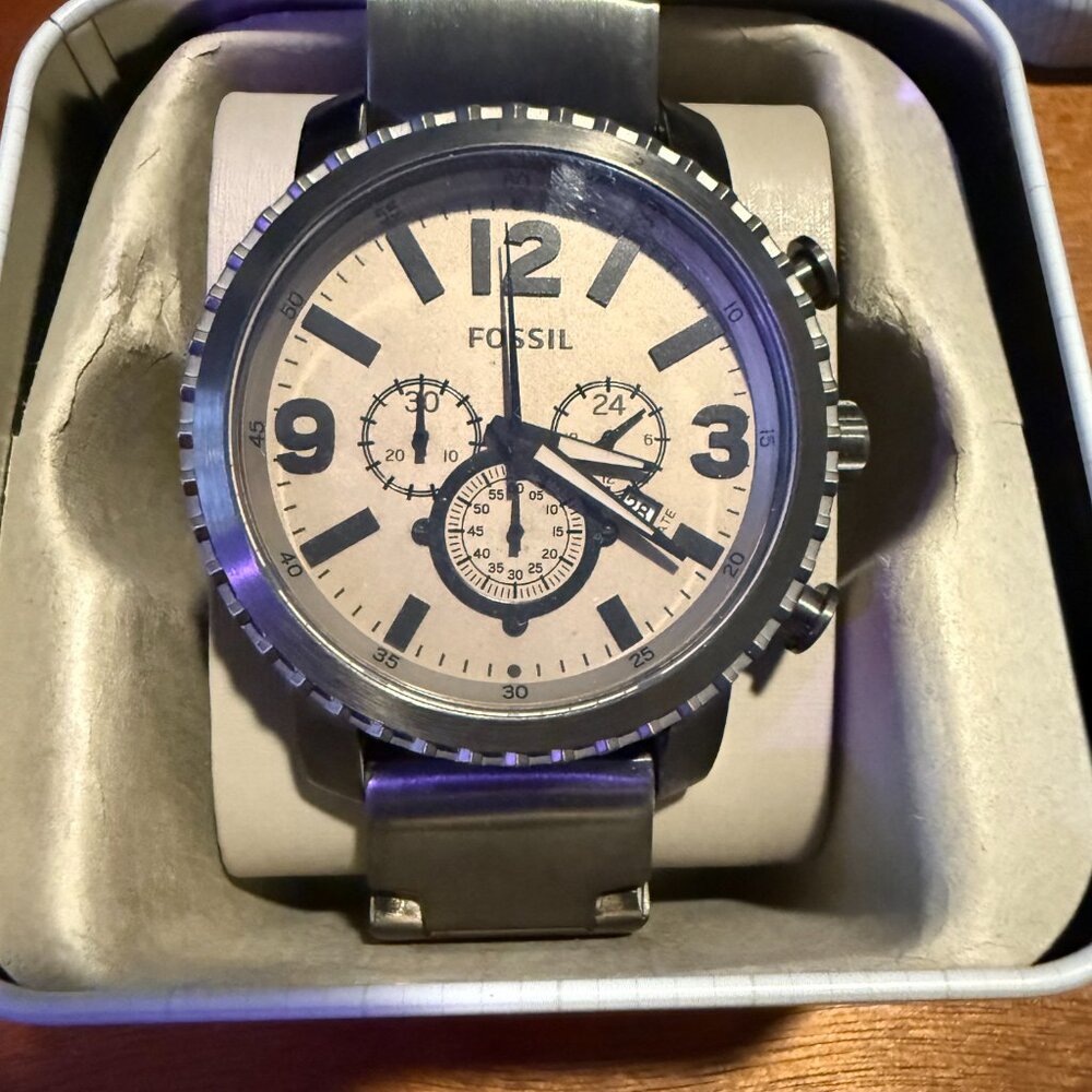 Fossil Gage Chronograph Stainless Steel Watch